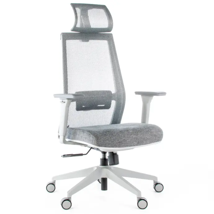 Silla DUNA Gris con Cabecero