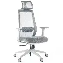Silla DUNA Gris con Cabecero