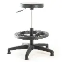 Piso de Laboratorio LAB-STOOL Aro Nylon y Patines