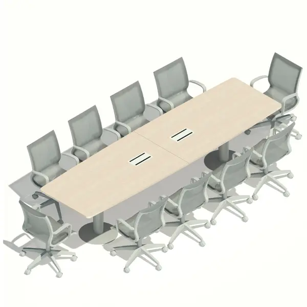 [MRBD10P336X95] MESA REUNIONES BASE DISCO 10P. 336 x 95 cm