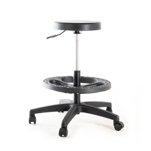 [LABSTLBB1112] Piso de Laboratorio LAB-STOOL Aro Nylon y Ruedas PU