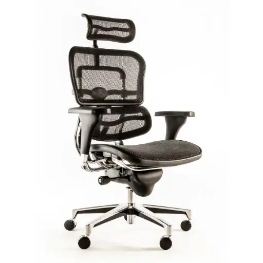 [ERGO4-FMC] Silla Sincrónica ERGO-4 Full Mesh con Cabecero